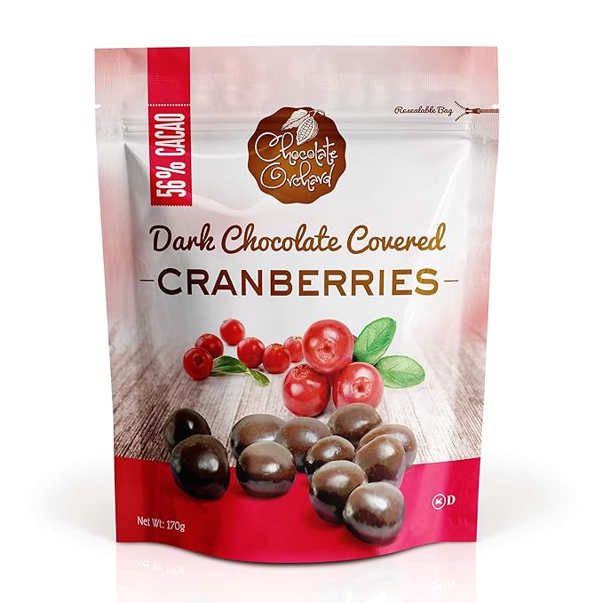 Dark Chocolate Cranberries